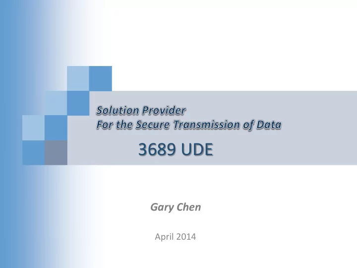 3689 ude