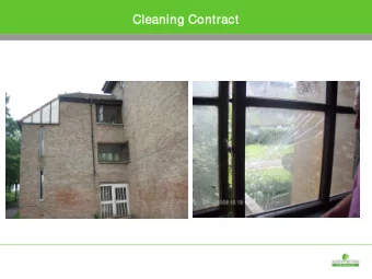 Cleani  ning C  ng Cont  ontract  Cleani  ning C  ng Cont  ontract  Cleani  ning C  ng Cont