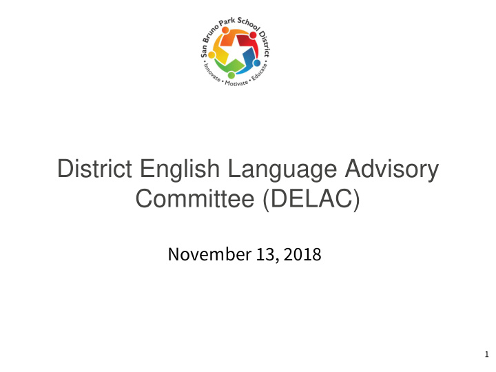 district english language advisory