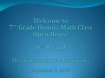 Did you know? Mrs. Gutschmidt, 7 th Grade Service  Ashland University  Master of Education in