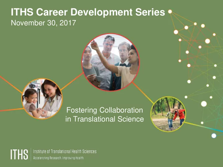 iths career development series