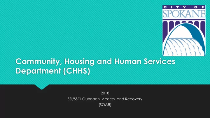department chhs