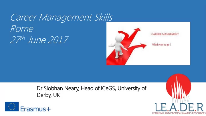 career management skills