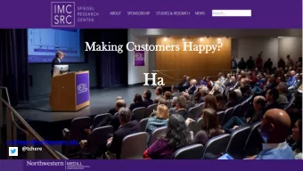 Ha  ,  .  t-Collinger@northwestern.edu  @tchere  I Love Advertising Per Persuasion, interruption,