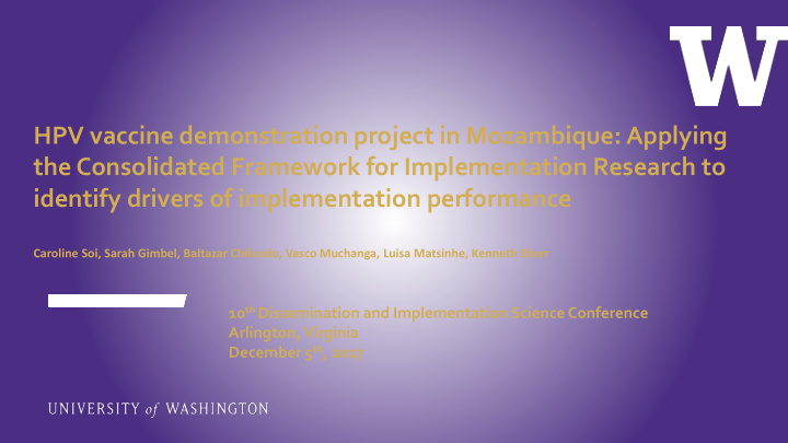 the consolidated framework for implementation research to