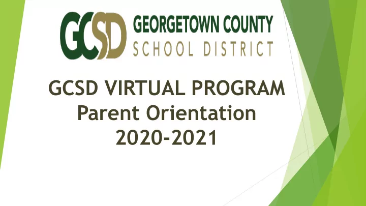 parent orientation