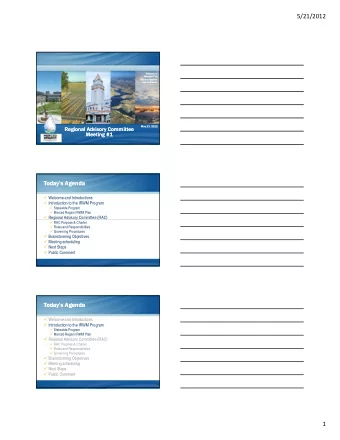 5/21/2012  Presenters:  Presenters:  Hicham ElTal  Hicham ElTal  Charles Gardiner  Charles Gardiner