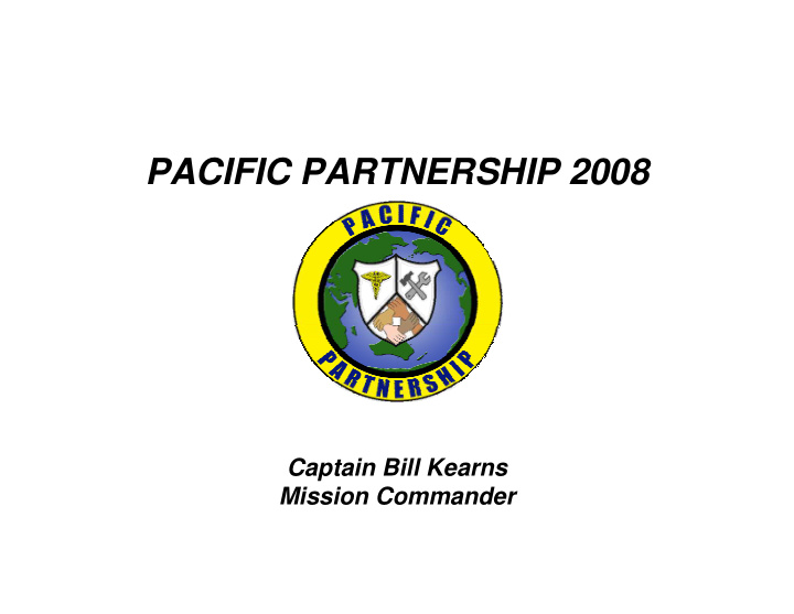 pacific partnership 2008