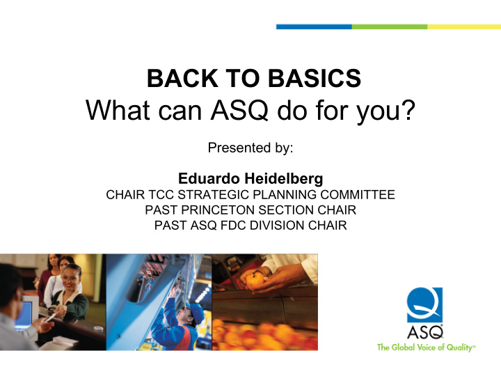 what can asq do for you