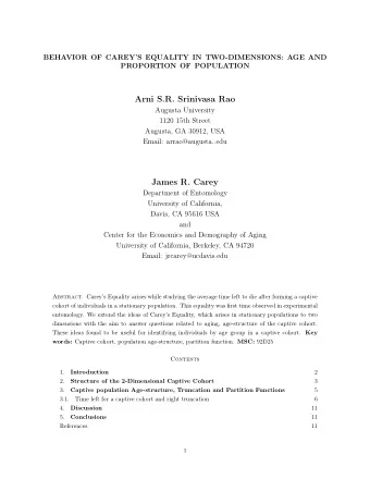 Arni S.R. Srinivasa Rao  Augusta University  1120 15th Street  Augusta, GA 30912, USA  Email: