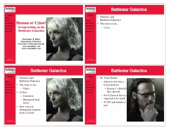 Battlestar Galactica  Battlestar  Galactica  Galactica  Battlestar  Outline  Outline  Outline