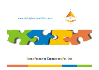 Company Confidential  OUR WORLDWIDE SERVICES   Providing Packaging Consultancy   Support to