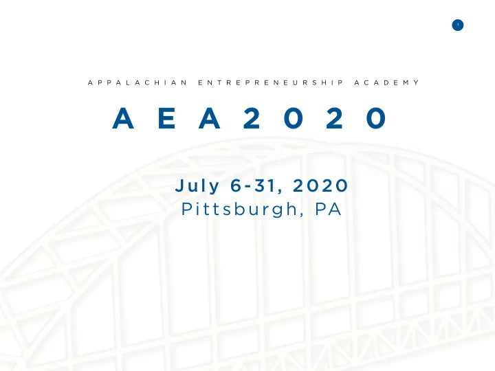 a e a 2 0 2 0