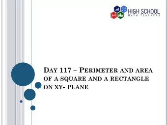 Lets have a brief overview of the formulae to find  the perimeter and area of both a square and a