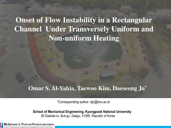 channel under transversely uniform and