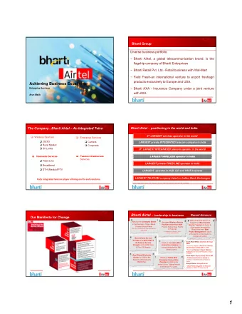 1  Six Sigma Concept  Principles We Abide By  Customer Satisfaction  Annual Planning  Leadership