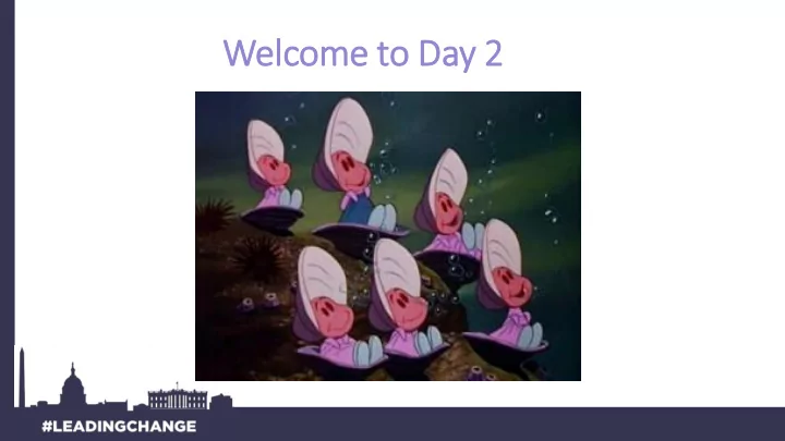 welcome to day 2 let s brainstorm