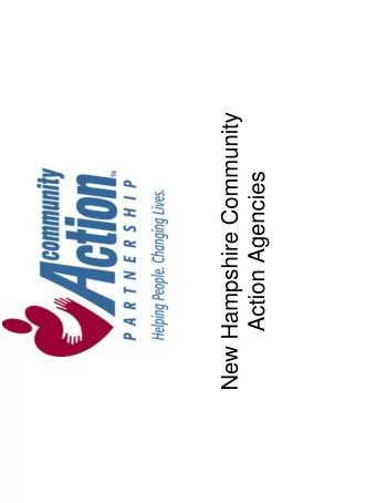 New Hampshire Community  Action Agencies  Community Action Program Areas  Coos  Pittsburg  Belknap