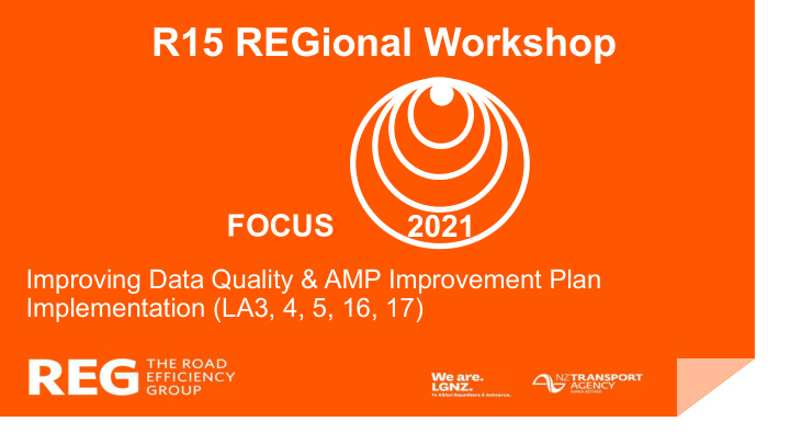 r15 regional workshop