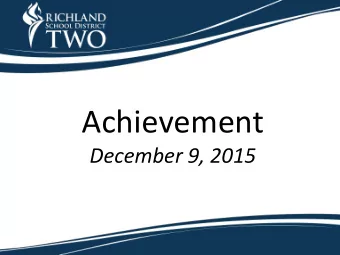 Achievement  December 9, 2015  FOCUS  VISION  ACHIEVEMENT  JOURNEY  DIRECTION  Debbie Wants  You 2