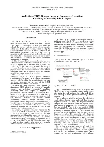 Application of DICE (Dynamic Integrated Consequence Evaluation)  Case Study on Branching Rules