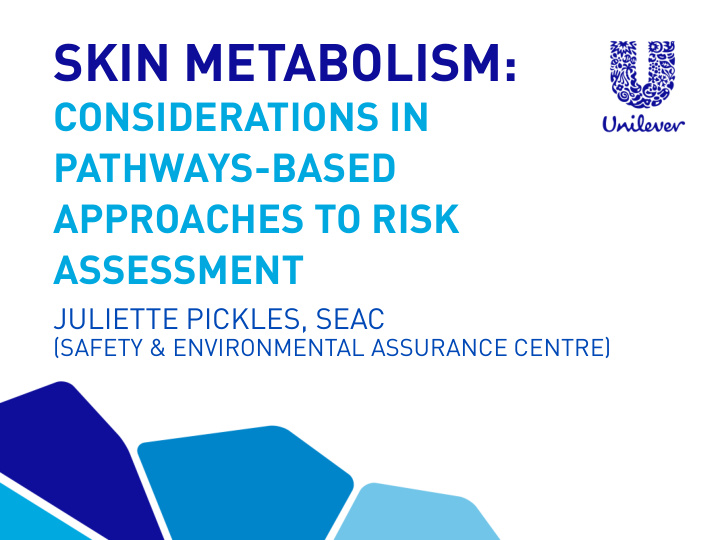 skin metabolism