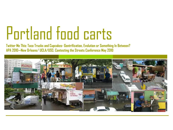 portland food carts