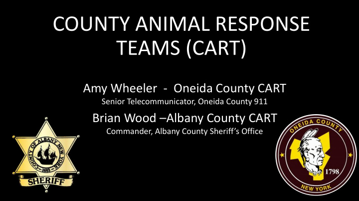 county animal response