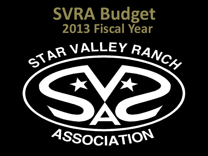 svra budget