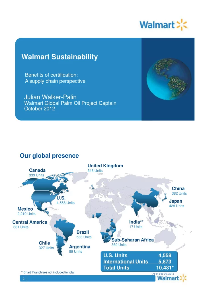 walmart sustainability