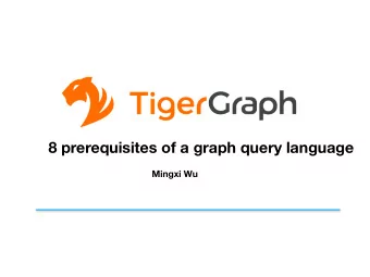 WHO AM I?  Mingxi Wu  Ph.D. in Database &amp; Data Mining, University of Florida 2008  SDE