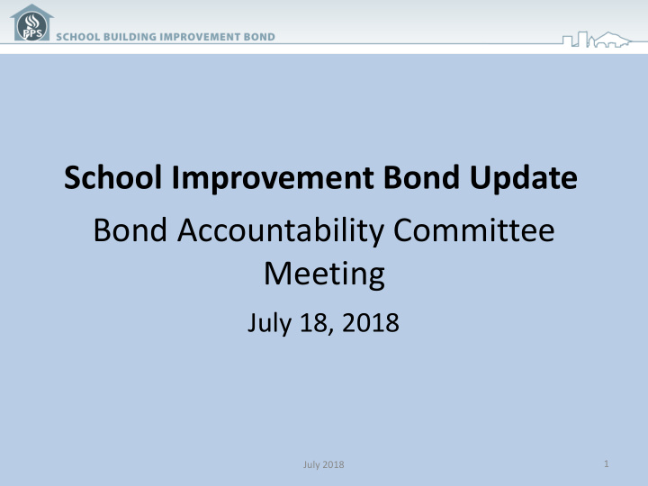 bond accountability committee