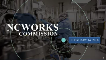 1  Kevin Trapani  Chair  NCWorks Commission  NCWORKS  2  Shawn Brown  Christopher Gergen  Sergi