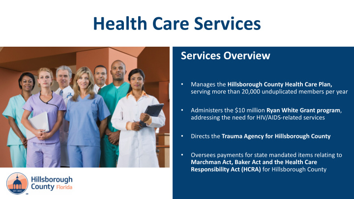 health care services
