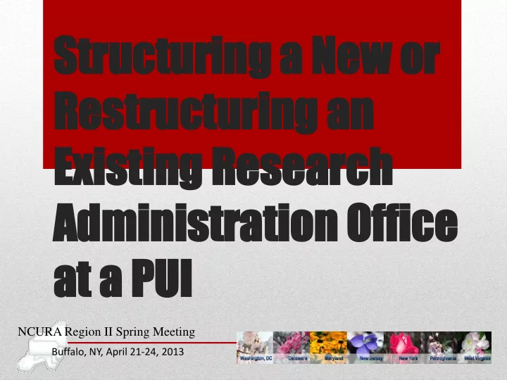 st structuring ructuring a new a new or or res restructur