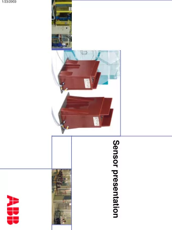 Sensor presentation  Product Scope  A Sensor is a device intended to transmit a signal