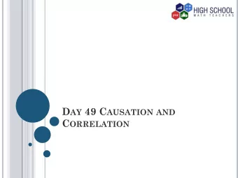 V OCABULARY :  Scatter plot  It is a graph composed of points representing the  relationship