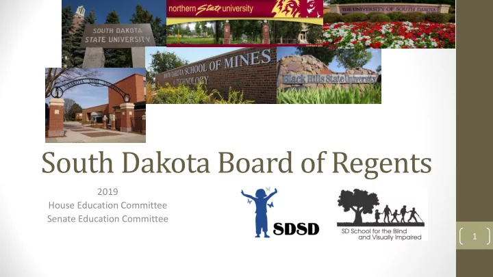 south dakota board of regents