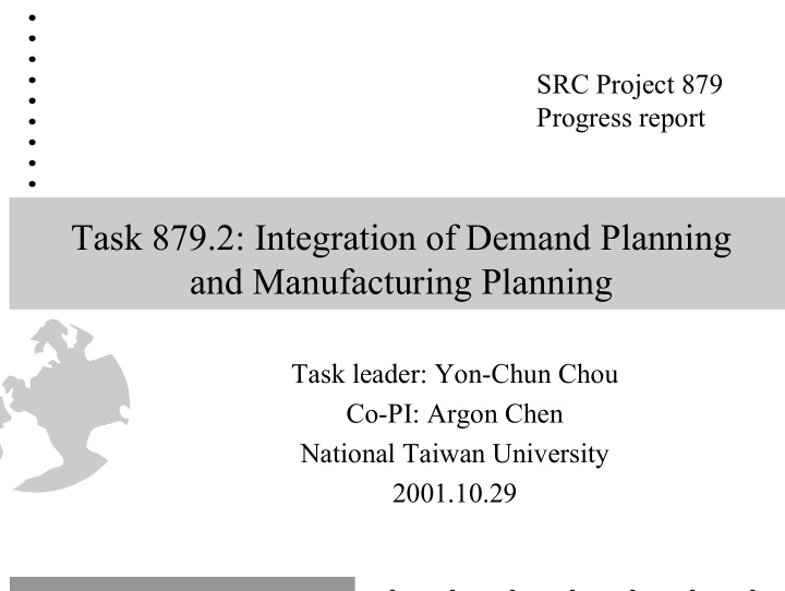 task 879 2 integration of demand planning and
