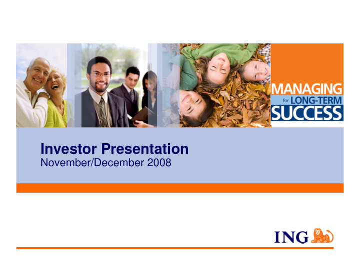 investor presentation