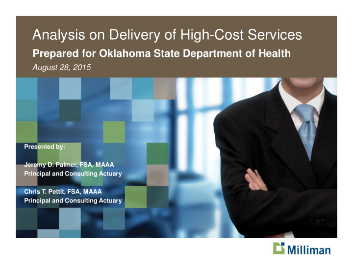 analysis on delivery of high cost services