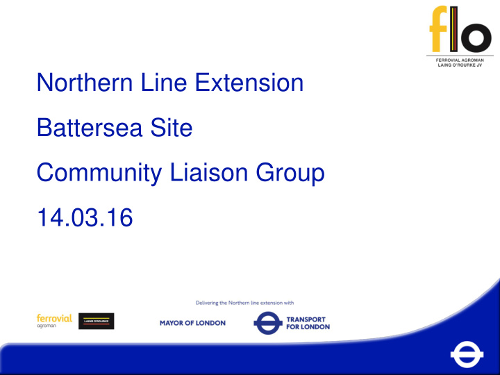 community liaison group