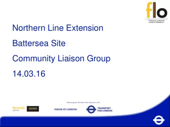 Community Liaison Group  14.03.16 Summary Update Jan  Mar 2016    Concrete Diaphragm wall