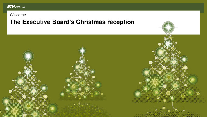 the executive board s christmas reception