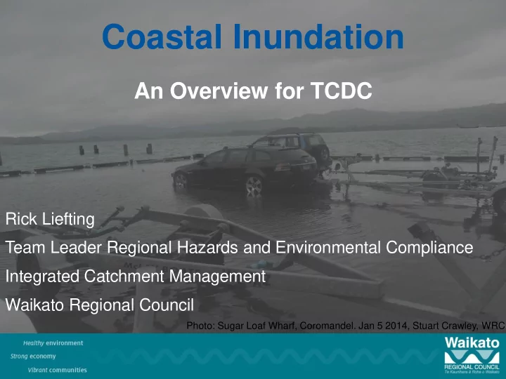 coastal inundation