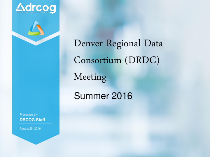 consortium drdc