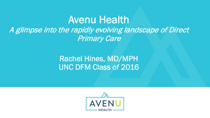 avenu nu health th