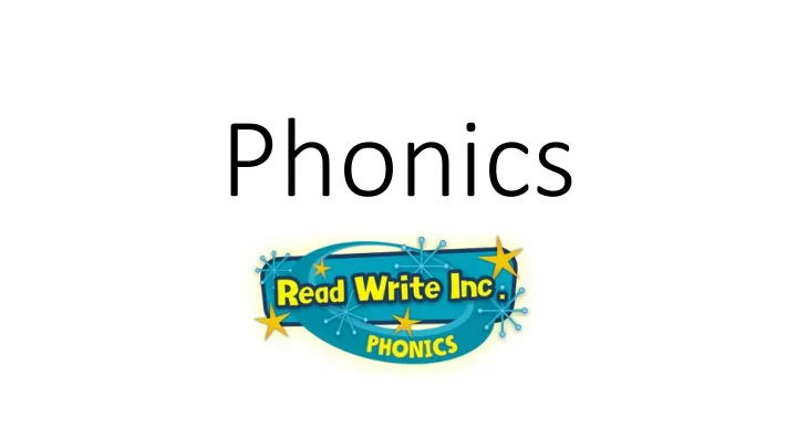 phonics step 1 listening to rhyme and rhythm