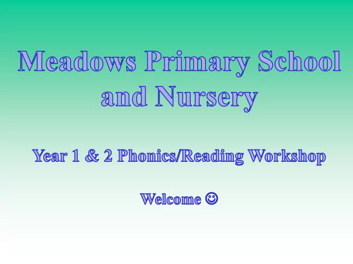 children are taught to read by breaking down