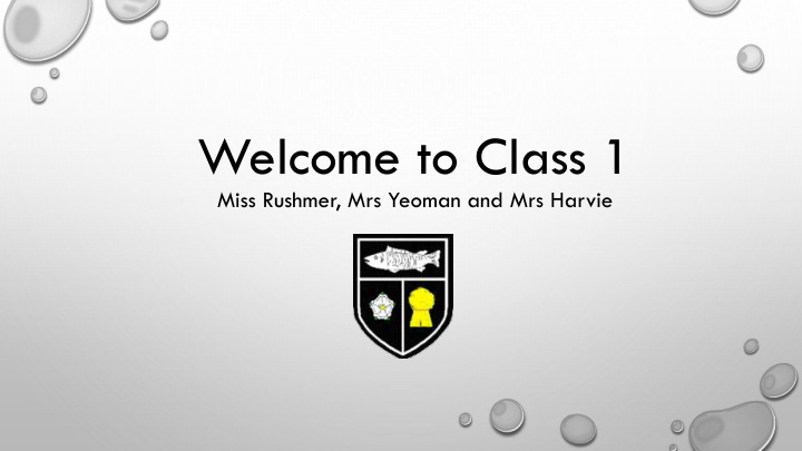 welcome to class 1